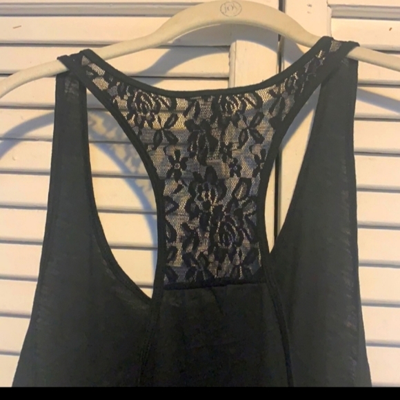 VICTORIA Secret bling skull laced razor tank top - Picture 3 of 3